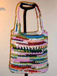 Multi color plarn bag by DigitalParanoia