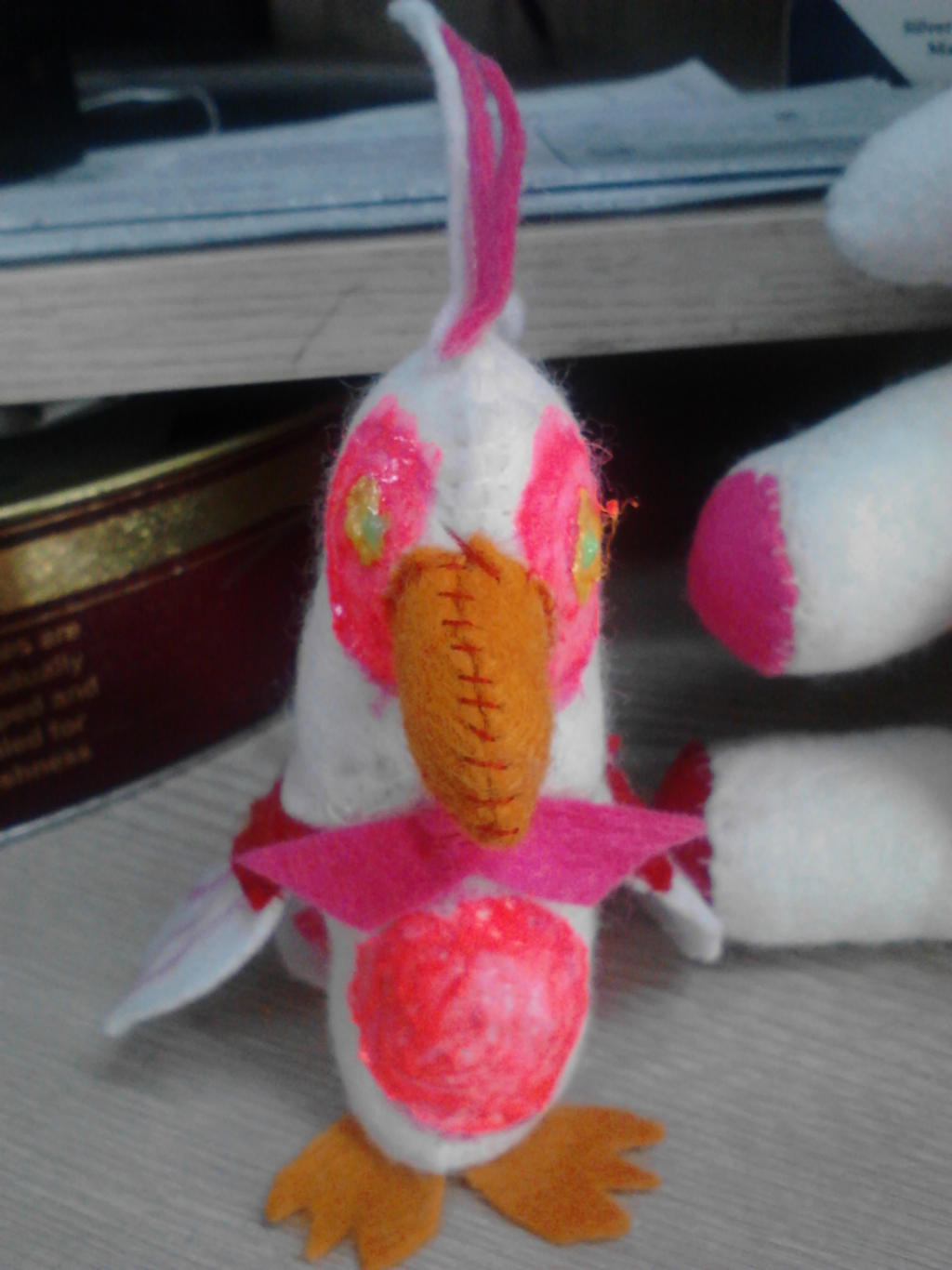 Mangle's Parrot by MurderInkLastResort on DeviantArt