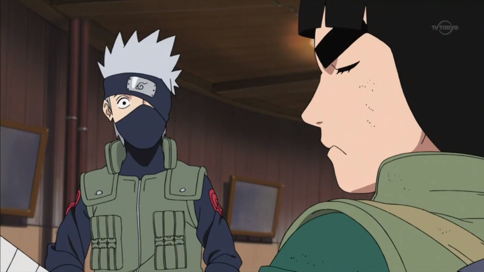 Kakashi's Face from early Naruto Episode by CreativeDyslexic on DeviantArt