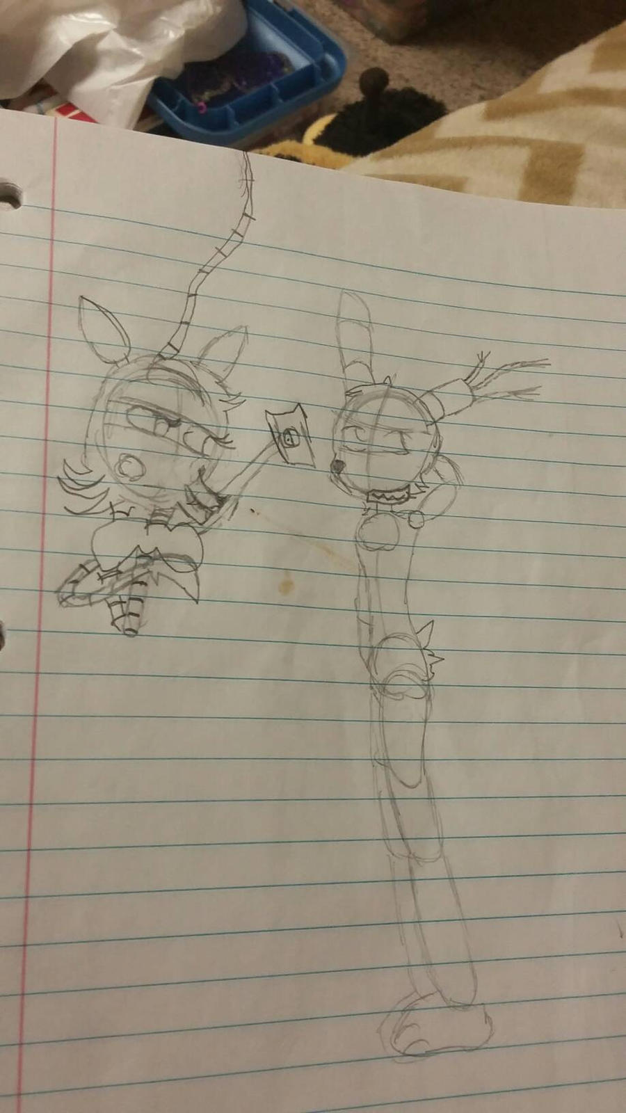 springtrap x mangle by artisticcatlover on DeviantArt