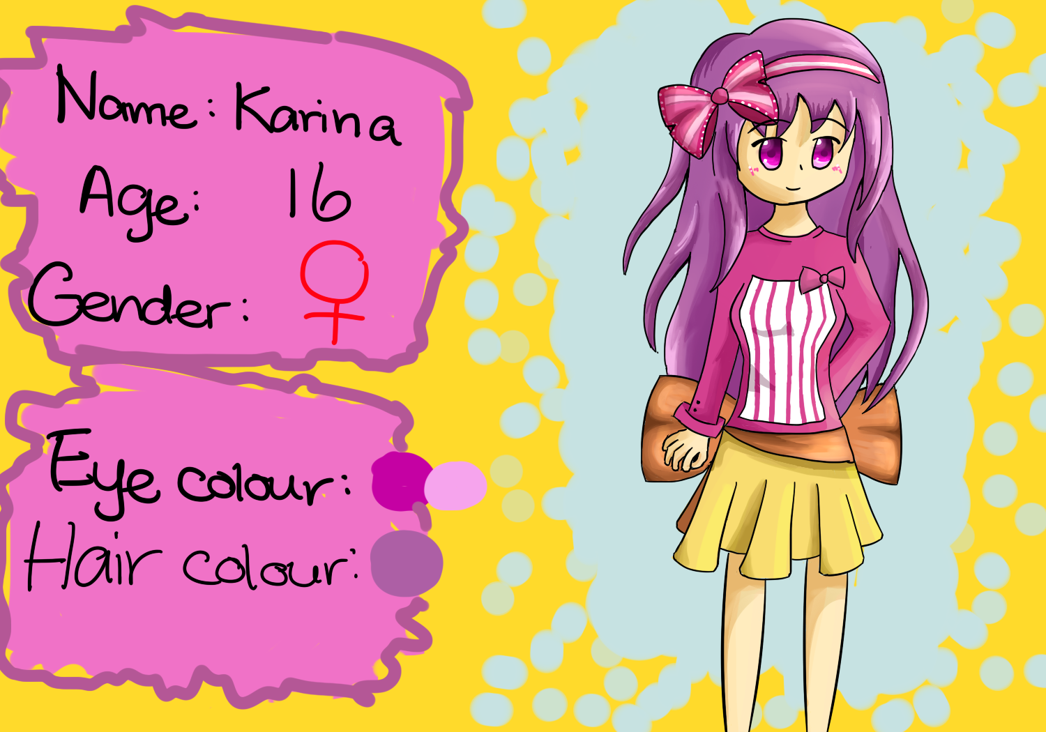 Karina Reference Sheet