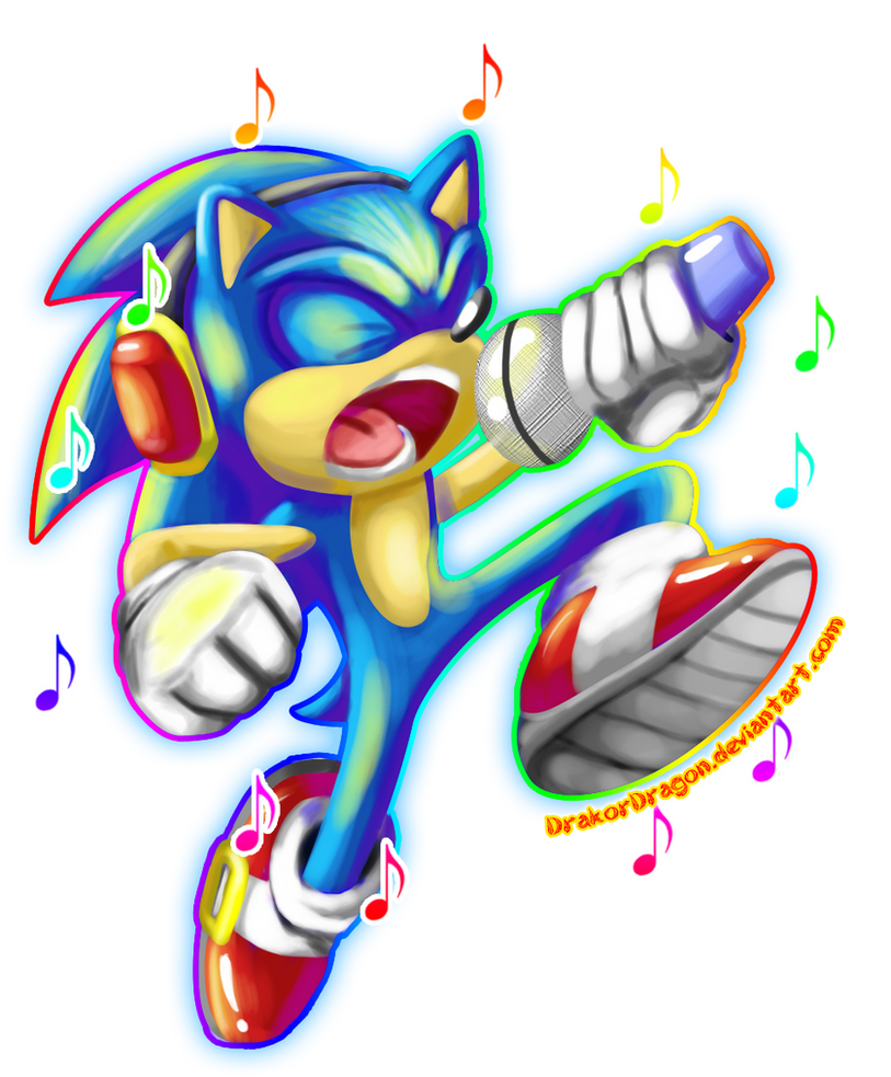 Sonic Rocker Sonic Rock up! by DrakorDragon on DeviantArt