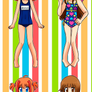 [Comission]  Kimiko and Yuko swimsuits