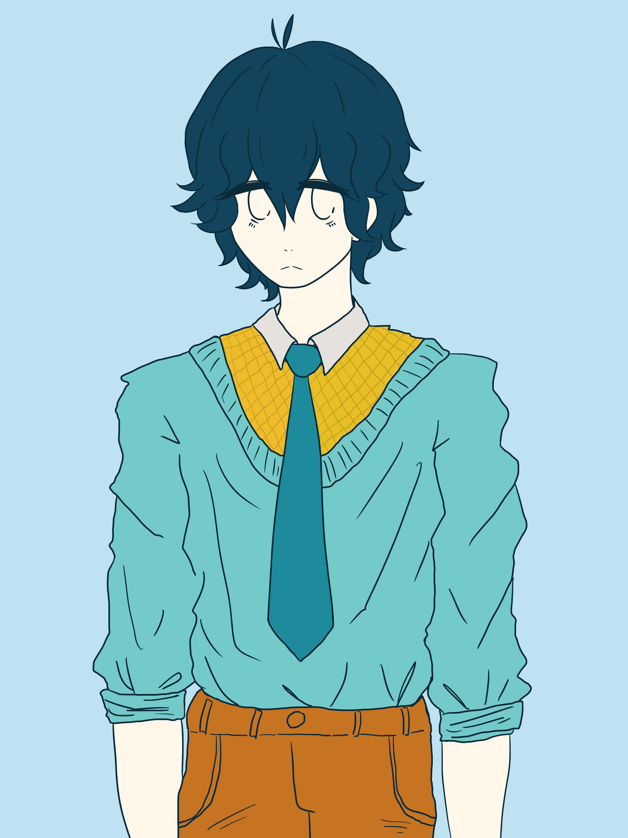 animatic oc reference color palette - Rowan by DelugeDiirge on DeviantArt