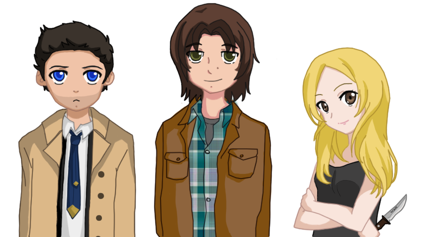 Supernatural Visual Novel Designs