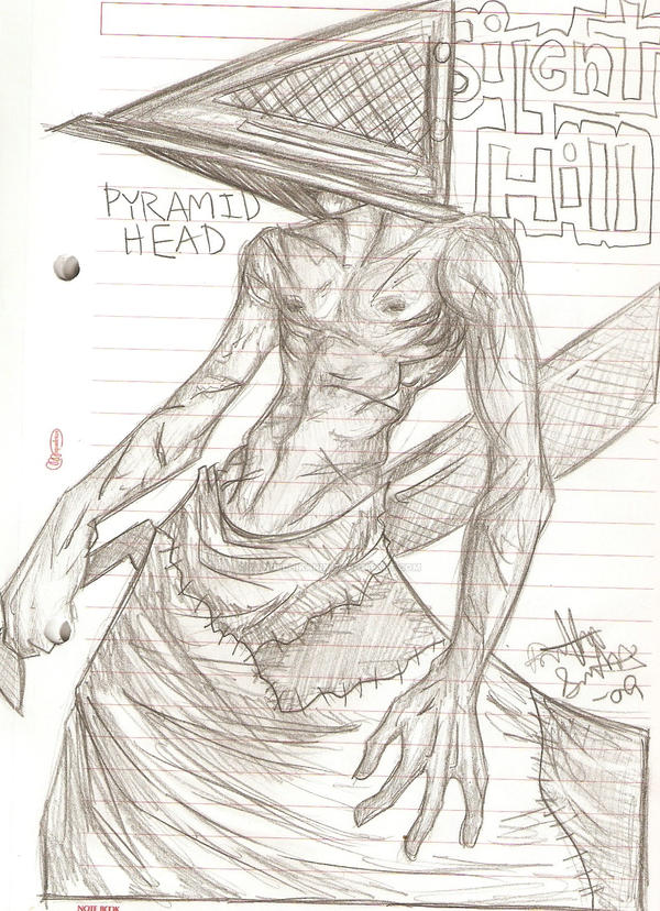 Pyramid Head on Halloween