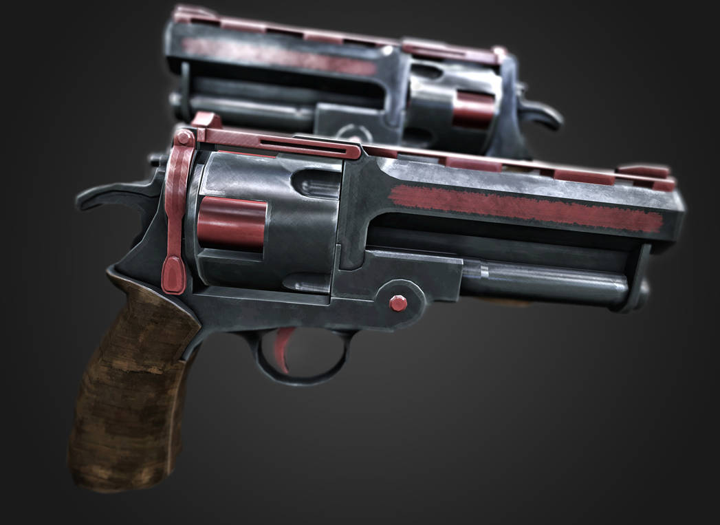 Hellboy Samaritan revolver by Tom3dJay on DeviantArt