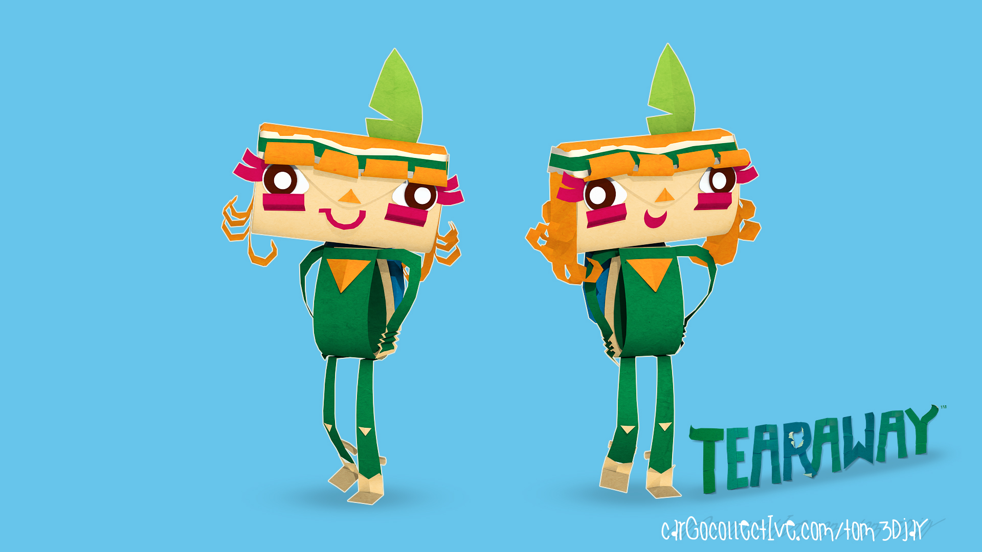 ATOI from TEARAWAY Fan art