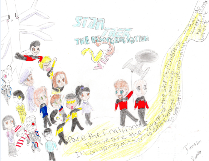 Star Trek TNG 25 years