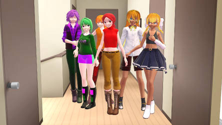 UTAU Group pose