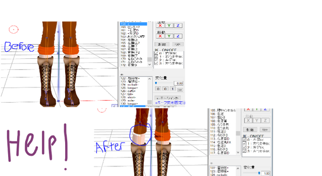 HELP MY NEW SLIDER DOES THIS (MMD)