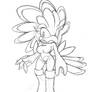 Ignitia the Phoenix Redraw Sketch