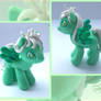 Light green pony