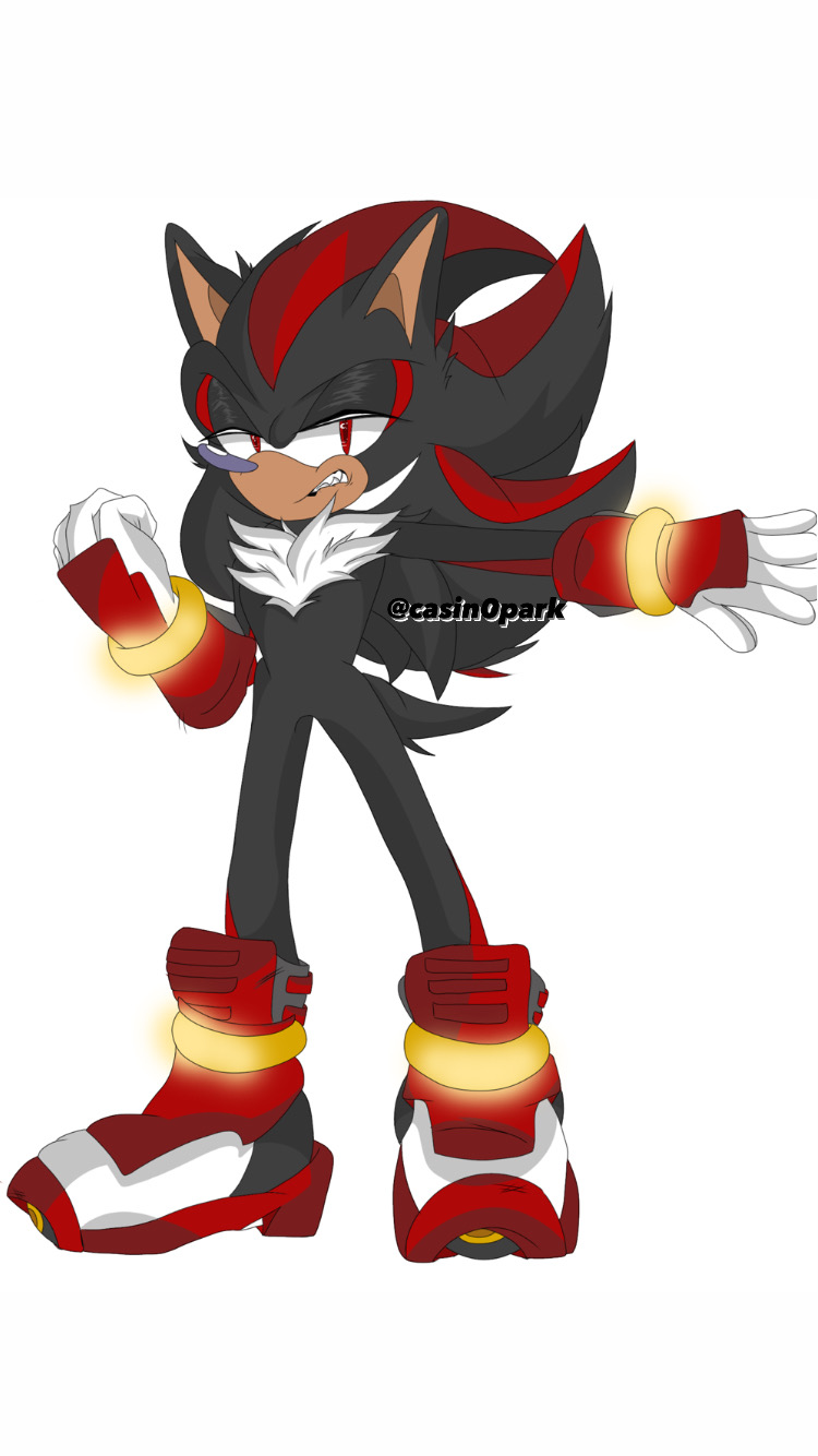 shadow the hedgehog (sonic) drawn by ami-dark