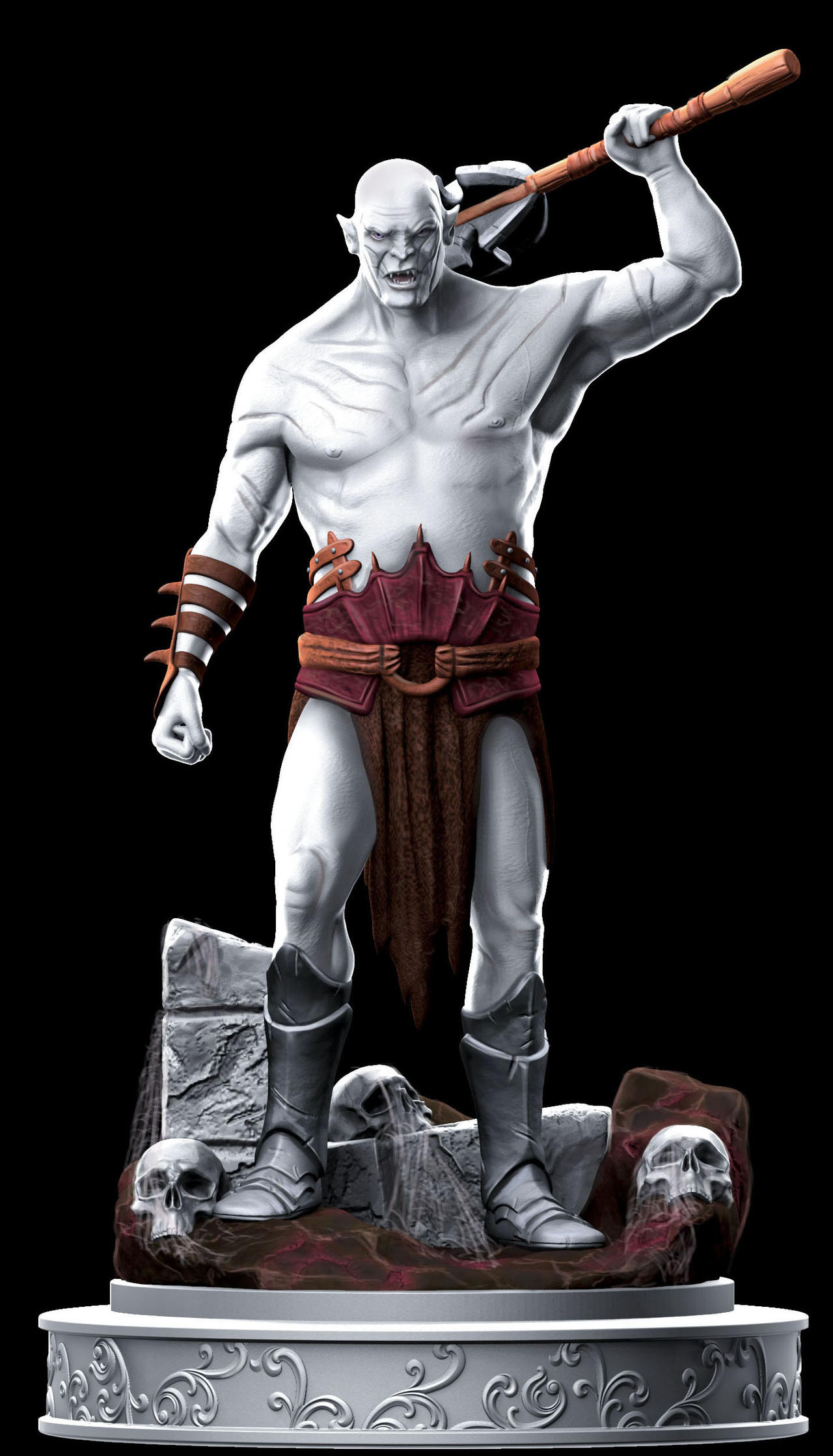 Azog Fan Art by conti3d on DeviantArt