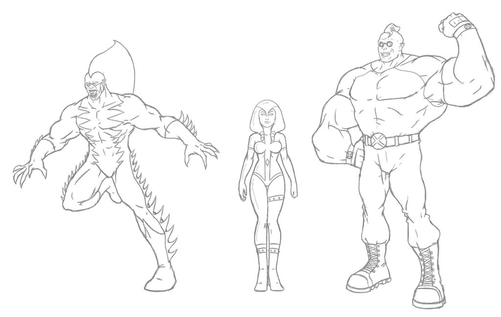 Random Marvel Line Marvel characters random 19 by Marvilius on DeviantArt