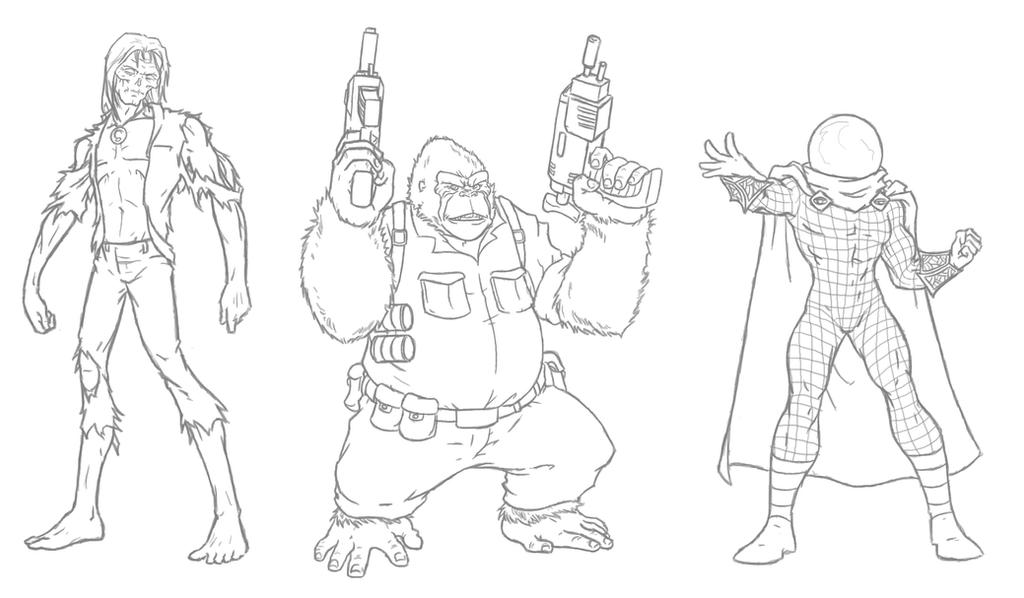 Marvel characters random 25 by Marvilius on DeviantArt