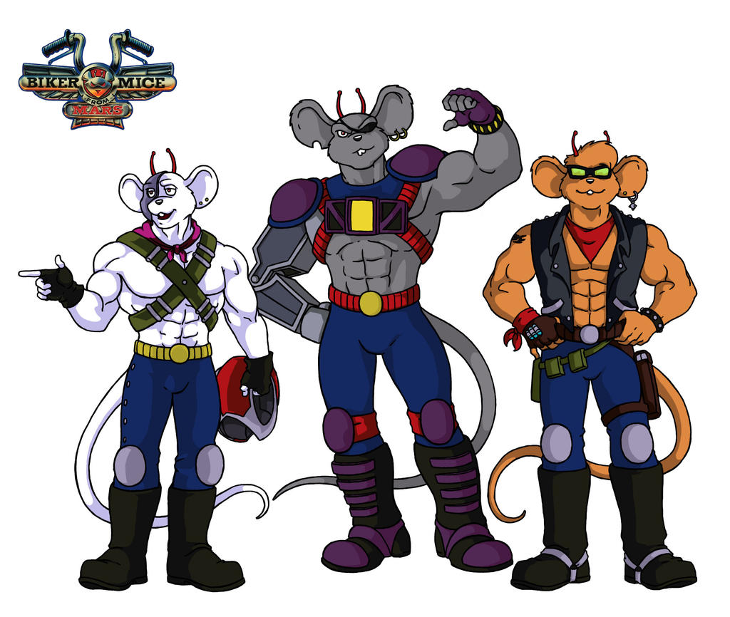 Biker mice from mars by Marvilius on DeviantArt Biker mice from mars by Marvilius on DeviantArt