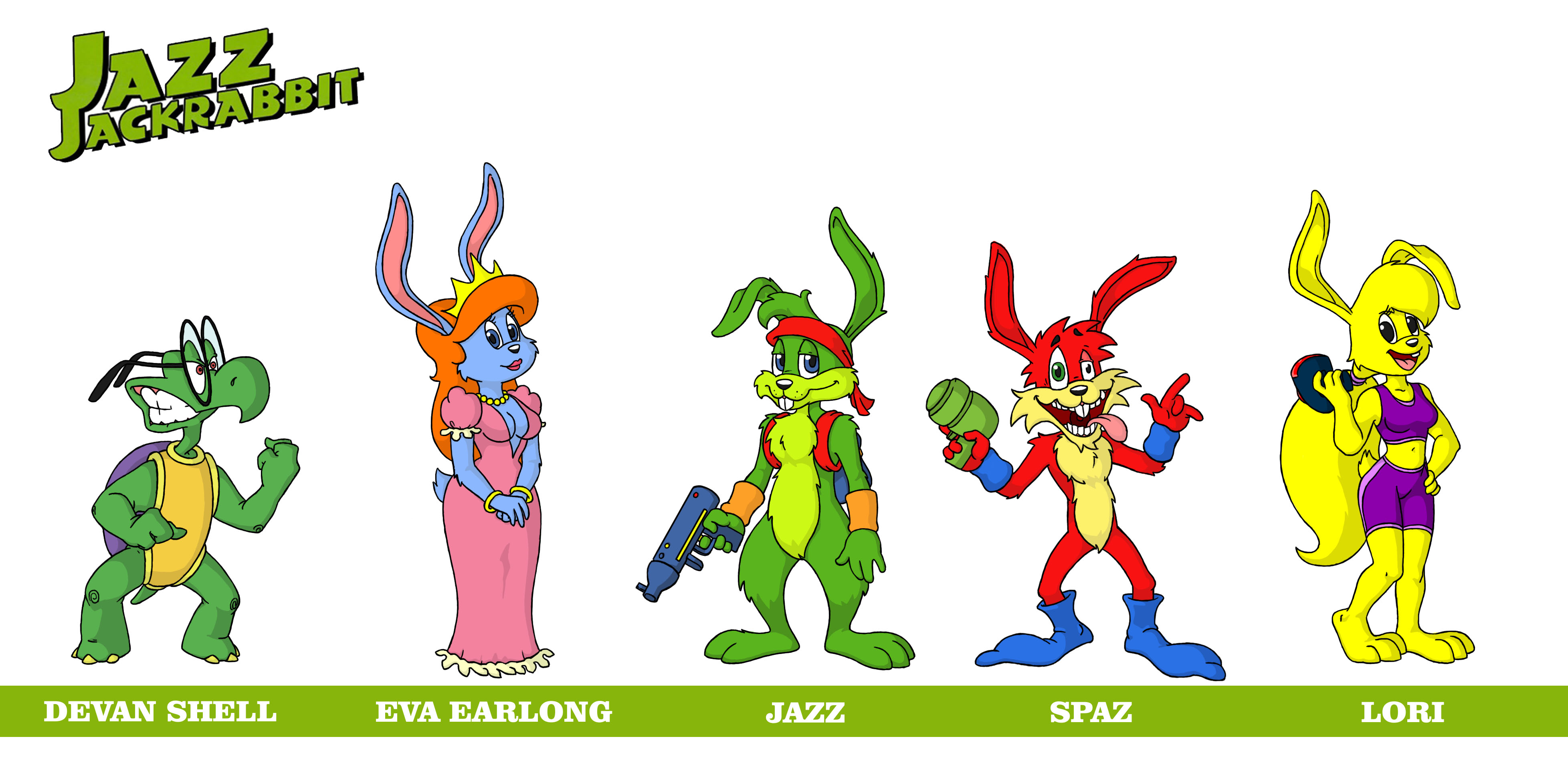 Jazz Jackrabbit by Marvilius on DeviantArt