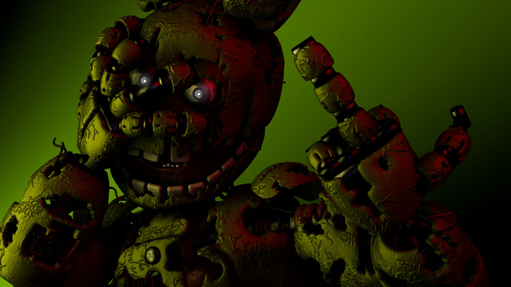 Springtrap poster by AftonProduction on DeviantArt