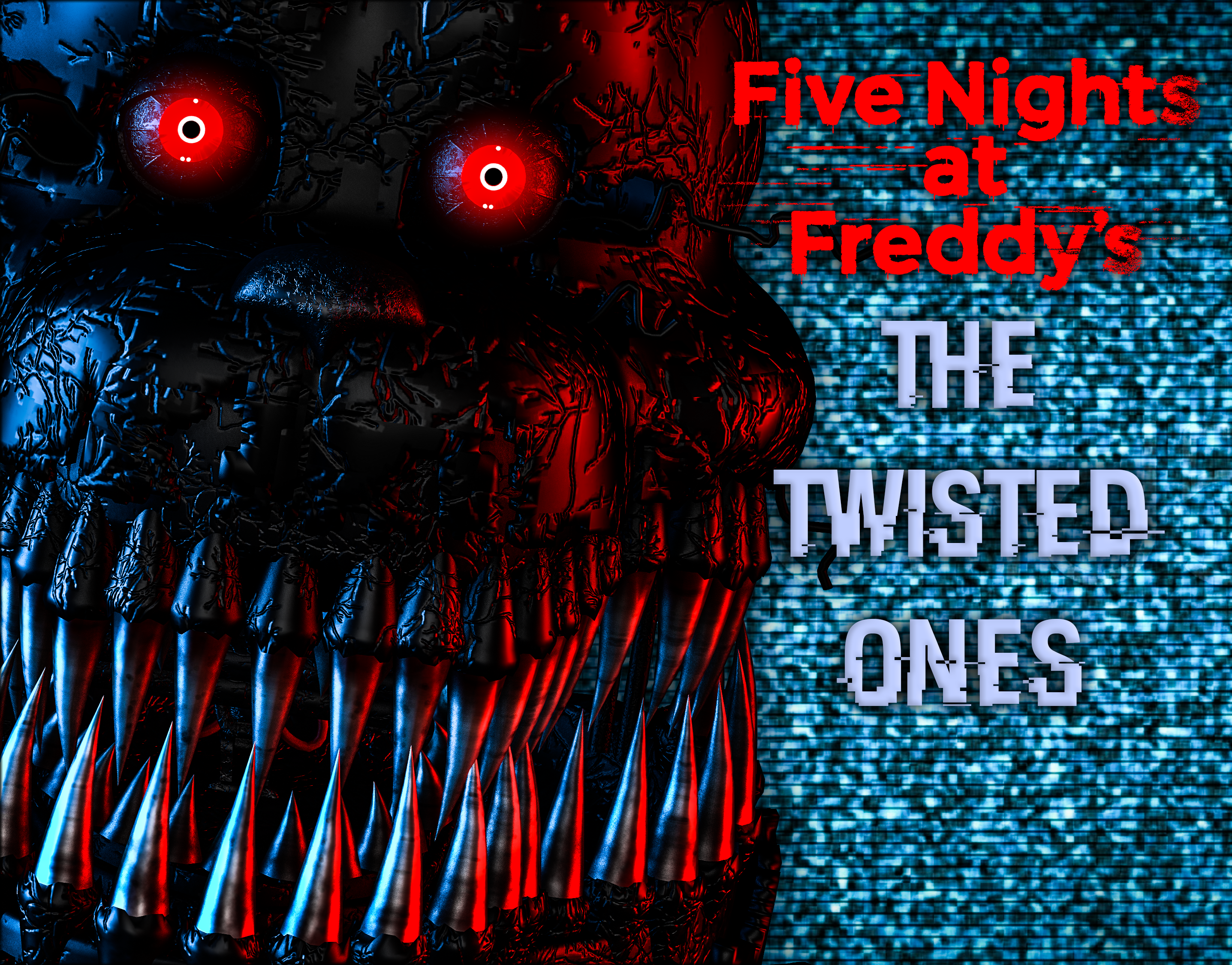 FNAF ⭐The Twisted Ones ⭐ - Nightmare Capa Desenho!