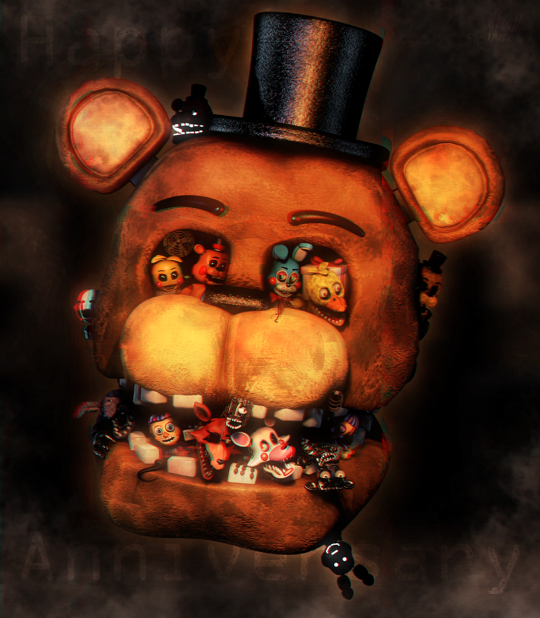 Fnaf Heads Part 2 Fnaf 3-fnaf 57 by fnatirfan on DeviantArt