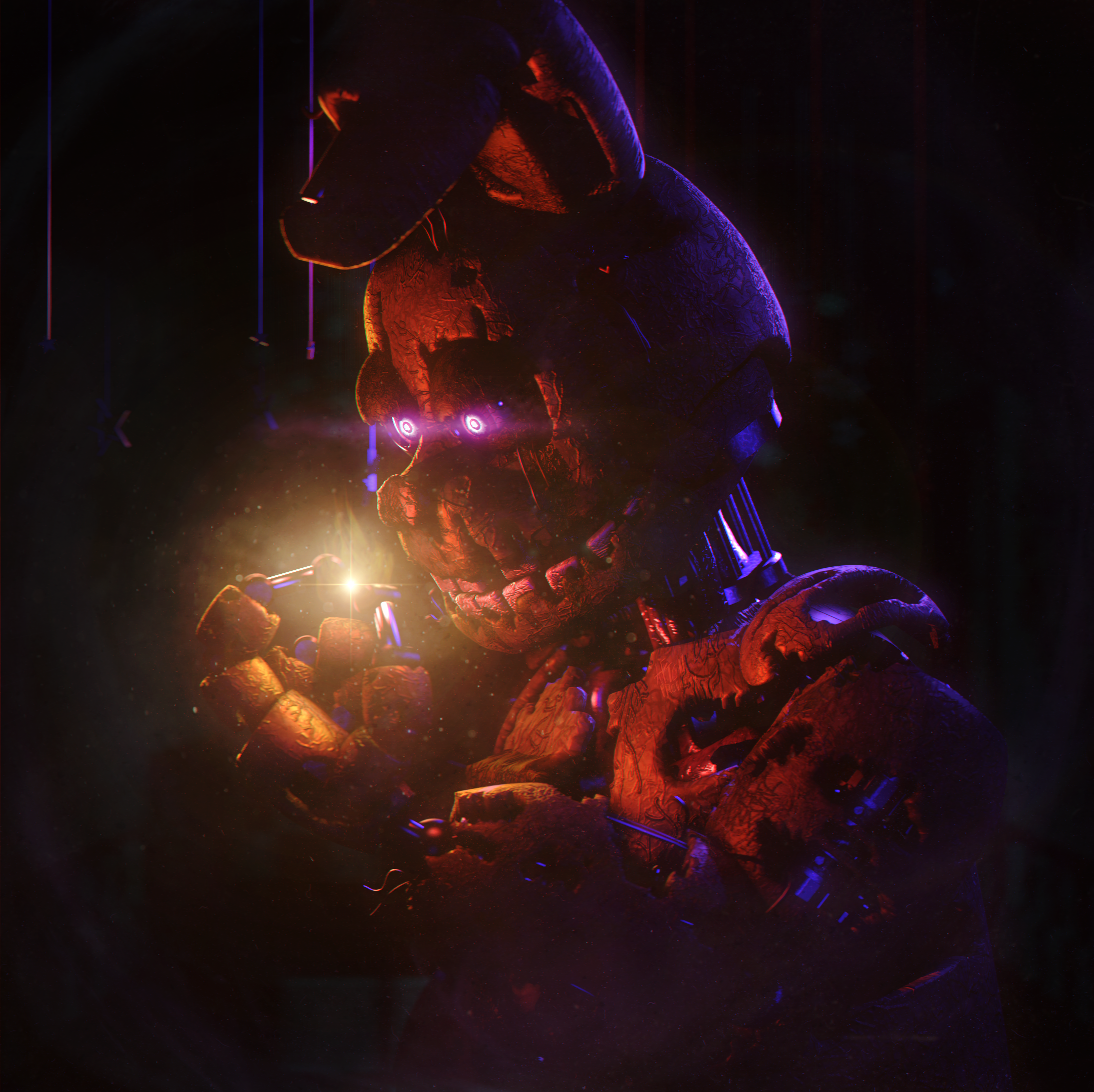 Nightmare Fredbear's UCN Icon Remake by luizcrafted on DeviantArt