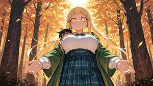 Gentle giantess and companion