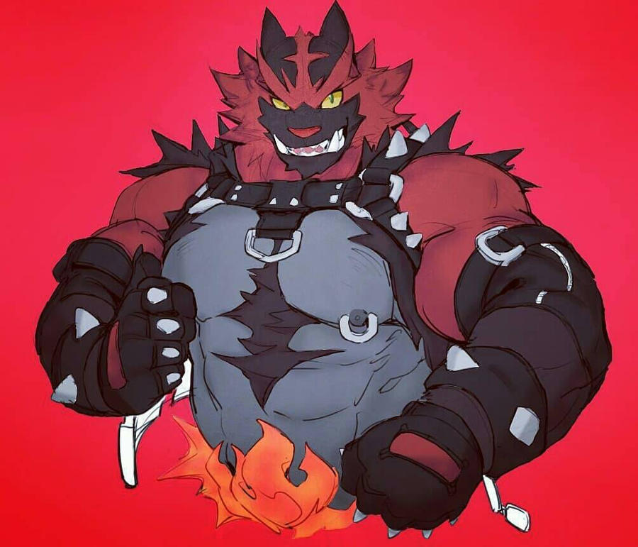 Incineroar. by ReinerRei on DeviantArt