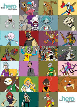 The HeroCorp Alphabet