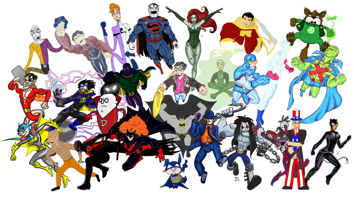 Scratch Dc Characters DC Art Jam by striffle on DeviantArt