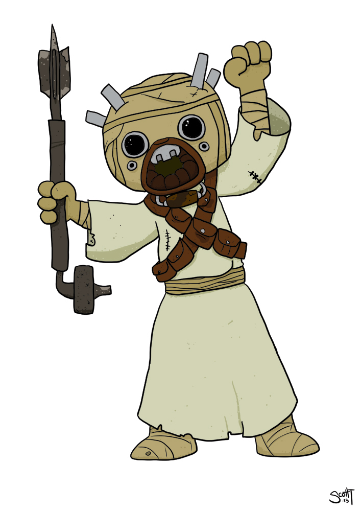 T is for Tusken Raider