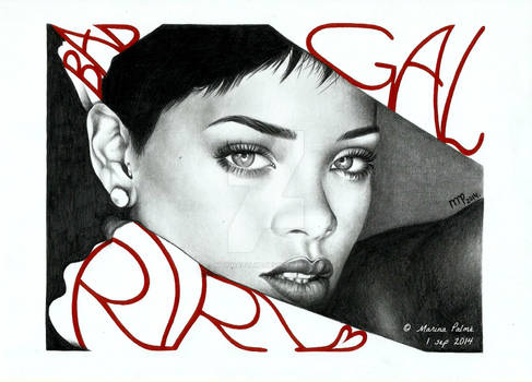 Drawing - Bad gal Riri.