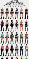 Tomb Raider Legend - Lara's outfits