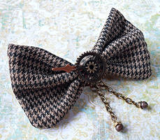 SOLD: Steampunk Hair Bow/Bow Tie