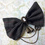 Steampunk Cameo Hair Bow