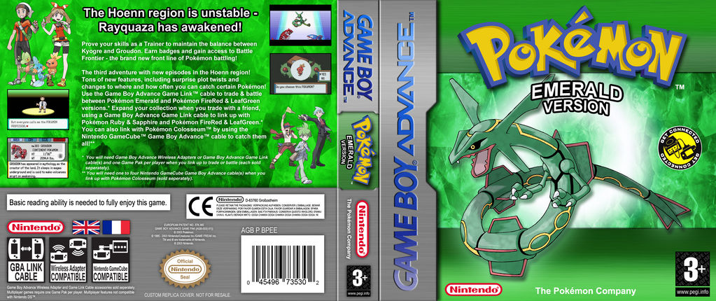 Pokémon Emerald Cross GBA  PokeMundo