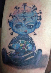 Chibi Pinhead Tattoo