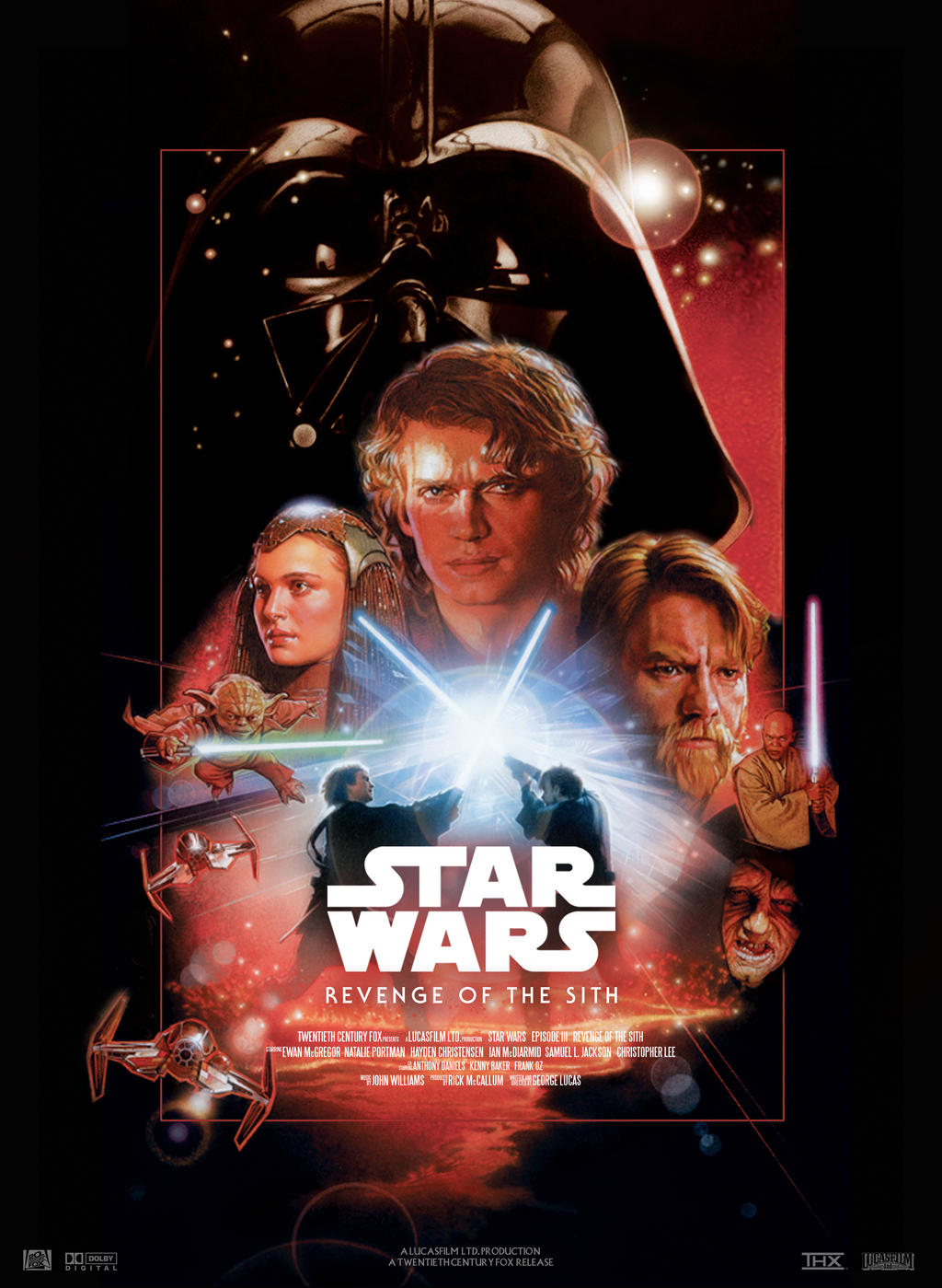 Star Wars III : Revenge Of The Sith - Movie Poster by nei1b on DeviantArt