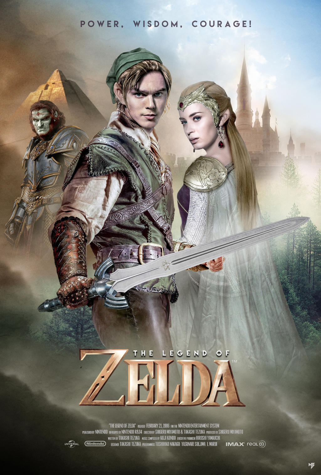 The Legend of Zelda Movie Poster by nei1b on DeviantArt