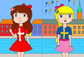 Happy Birthday Denmark and Sweden