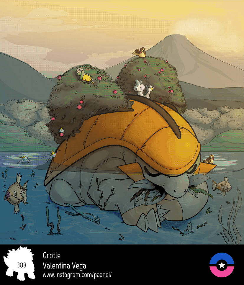 Grotle Deviantart Grotle by kittenlotl on DeviantArt