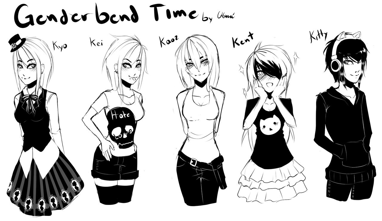 Genderbend Time by Chami-ryokuroi on DeviantArt