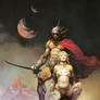 Frazetta study 01-2014