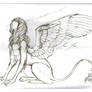 sphinx sketch