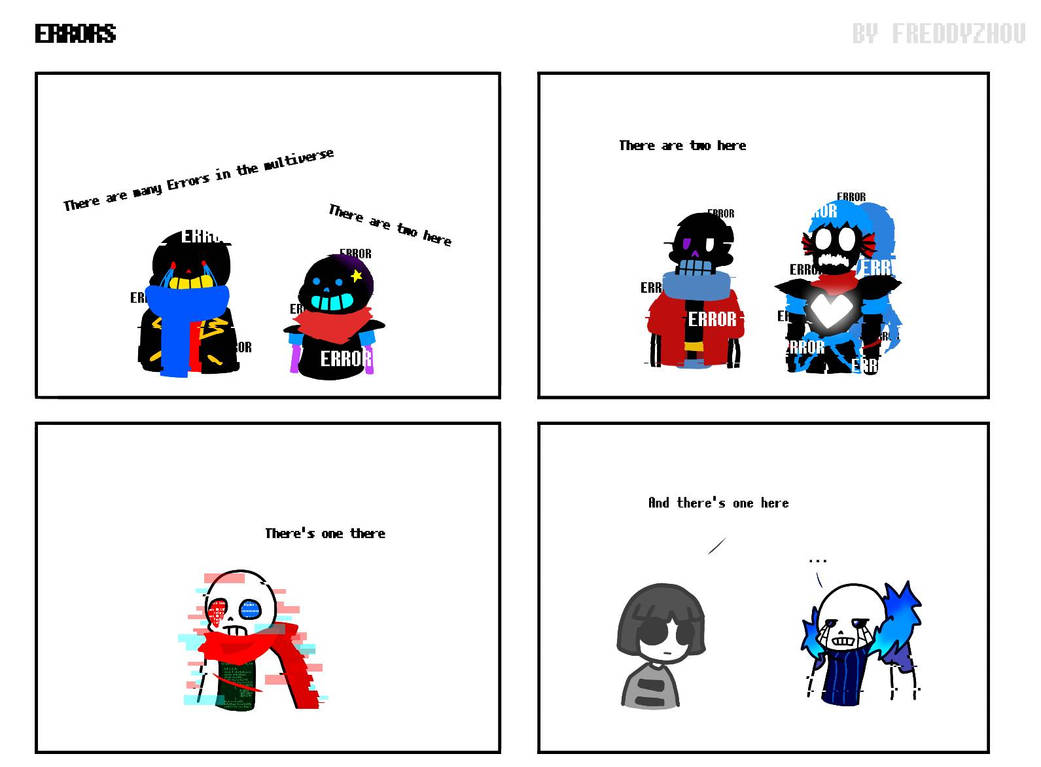 some errors by FreddyZhou on DeviantArt
