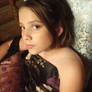 coy tween innocent look