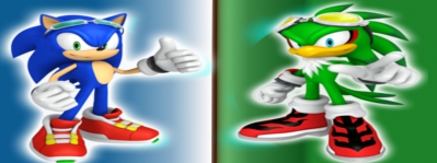 Sonic and Jet original