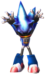 Mecha Sonic render