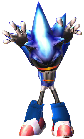 Mecha Sonic render